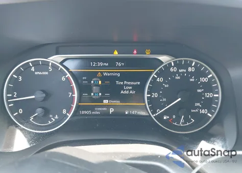 2025 Nissan Rogue Sv из США, поврежденный, VIN JN8BT3BA9SW341439